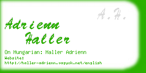 adrienn haller business card